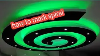 How to draw spiral marking | spiral ka marking kaise kare |by ARpopDesign