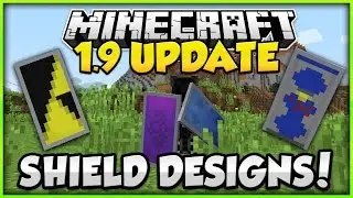Minecraft 1.9 New Update: Shield Painting