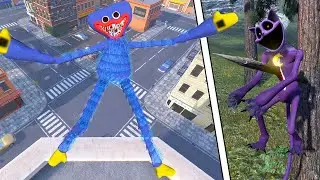 Poppy Playtime NPC's Ragdoll Physics: The Best Epic NPC Falls! Compilation #63