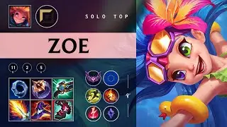 Zoe Top vs Aurora - EUW Master Patch 25.24
