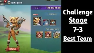Lords mobile Challenge Stage 7-3 Best F2p Team