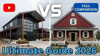 Industrial Barndominium vs Traditional Barndominium: Ultimate Comparison 2026