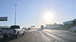 CA-55 CA-91 Freeway Morning Drive | Sep 4, 2025 | Tustin to Chino | Sunny Thursday| 4K Dashcam
