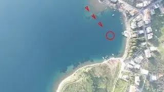 Unidentified flying object caught on camera by my drone, Evvia island, Greece
