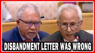 Minister Of Police Firoz Cachalia Evidence To AD HOC Committee