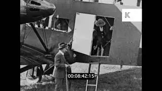 1920s Early Air Travel, France, 16mm