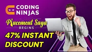 Coding Ninjas Discount Offer (Placement Saga Offer) - 47% OFF Coding Ninjas Discount Coupon Code 🔥🔥