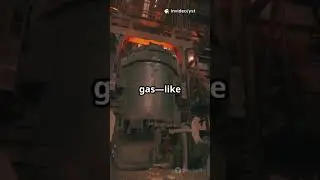 Iron-Making Reactor: Oxygen Injection Magic #sciencefather #IronMaking #researcher