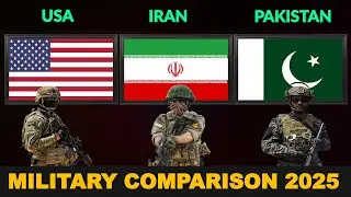 USA vs Iran vs Pakistan Military Power Comparison 2025