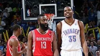 Duel: Kevin Durant versus James Harden