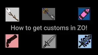 How to get Customs Part 2| Roblox ZO ぞ SAMURAI (OUTDATED)