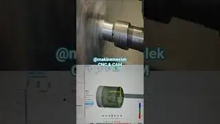 From CAM Software to CNC Lathe Machine, CNC TURNING, Drilling, Inside turning, Profile finishing