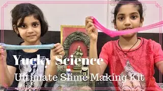 Yucky Science Ultimate Slime Making Kit Glitter and Sparkle Art DIY Fun | Antara & Diya Craft Angels