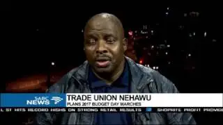 Nehawu plans to protest against austerity measures on budget day