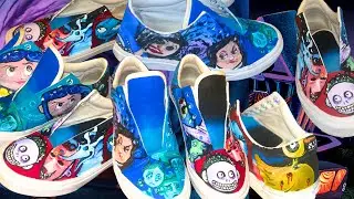 DIY Cartoon Sneaker Art That Will Blow Your MInd