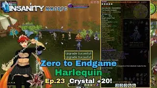 Insanity FlyFF - ZTE Harlequin Series Ep.23 - Crystal+20 & Perfect Runes