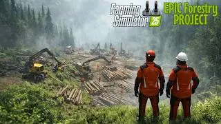 The VIKING CREW Took Over This Mountain! 🌲💪 Massive Logging Operation | FS25