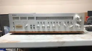 Yamaha CR-2020 vintage audio receiver repair