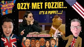 WE REACT to When Ozzy Met Fozzie Bear. Jimmy Kimmel