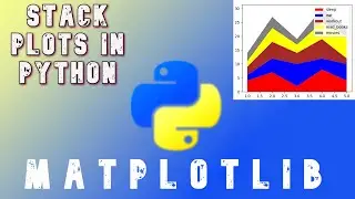 How to Plot Stack plots in Python | Stack Plots | Matplotlib | Python