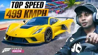 499+ KMPH SPEED 😱 This Car DESTROYS JESKO! | Forza Horizon 5 | LOGITECH G29