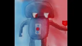 Andriod Robot Digital Drawing