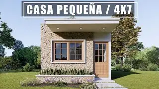 MINI CASA PEQUE&Ntilde;A DE 4X7 MODERNA / TINY HOUSE