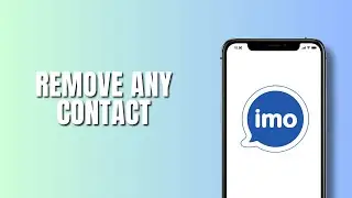 How to remove a contact from your IMO