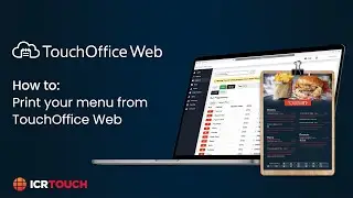 How to: print your menu from TouchOffice Web