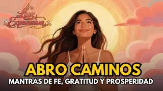 ✨🕊️ ABRO CAMINOS ESTE NUEVO AÑO 2026 💫🌟 Mantra de Fe, Gratitud y Prosperidad