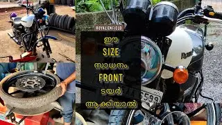 Royal Enfield | Tyre Upgrade in Thunderbird 350X | #royalenfield