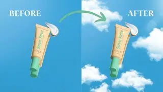 Easily Add Clouds to ANY Product Photo- Fake Sky Hack!