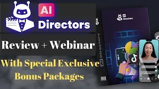 AIDirectors Review Webinar + Demo + OTOs (Upgrades) + Bonuses | AI Directors Review