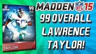 Madden 15 Ultimate Team - 99 LAWRENCE TAYLOR + ULITMATE PACK WORST PACK EVER! - MUT 15