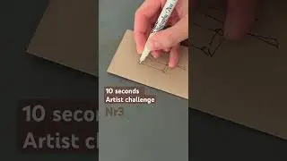 10sec Artist challenge #10secondschallenge #drawing #drawchallenge #draw #artist #sketch  #fastdraw