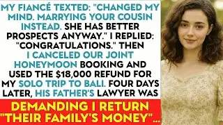 My Fiancé Texted： ＂Changed My Mind. Marrying Your Cousin Instead. She Has Better Prospects Anyway.＂