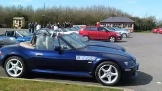 BMW Z3 & Z4 at Toddington Station. Gloucestershire and Warwickshire  10th April 2016