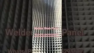 Welded mesh panels, strength meets versatility #weldedmeshpanel #welded #galvanized