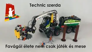 Technic szerda - Favágók élete nem csak játék és mese - Lego 42080