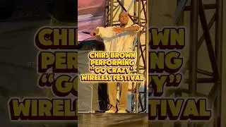 Chris Brown Performing &ldquo;Go Crazy&rdquo; at Wireless Festival (9/7/22) 🔥❤️