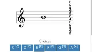 ToneSavvy - Level 1 Note Names G to D Treble