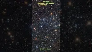 Aglomerado aberto NGC 1750 #shorts #NGC1750 #aglomeradoaberto #estrela #estrelas #astronomia