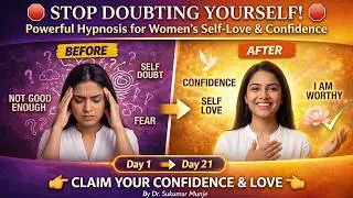 STOP Doubting Yourself! Powerful Hypnosis for Women&rsquo;s Self-Love & Confidence