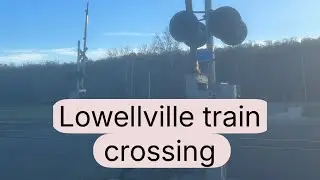 Lowellville train crossing 10/18/25 part 2