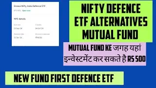Nifty defence index ETF||Groww Nifty India Defence ETF