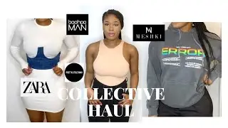 BASICS COLLECTIVE TRY ON HAUL | PLT, MESHKI, ZARA AND MORE