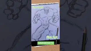 #thehulk #theincrediblehulk #marvelcomics #marvel #drawing #sketch #fanart