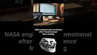 Former NASA engineer's reaction to Mars landing. #Shorts