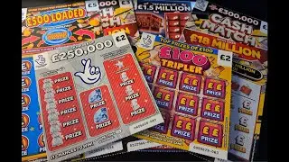 scratch card selection, big profit session, 10x winner, &pound;20 in play