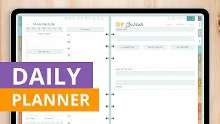 Daily Digital Planner 2025 | Organize Your Schedule & Tasks on iPad & Android